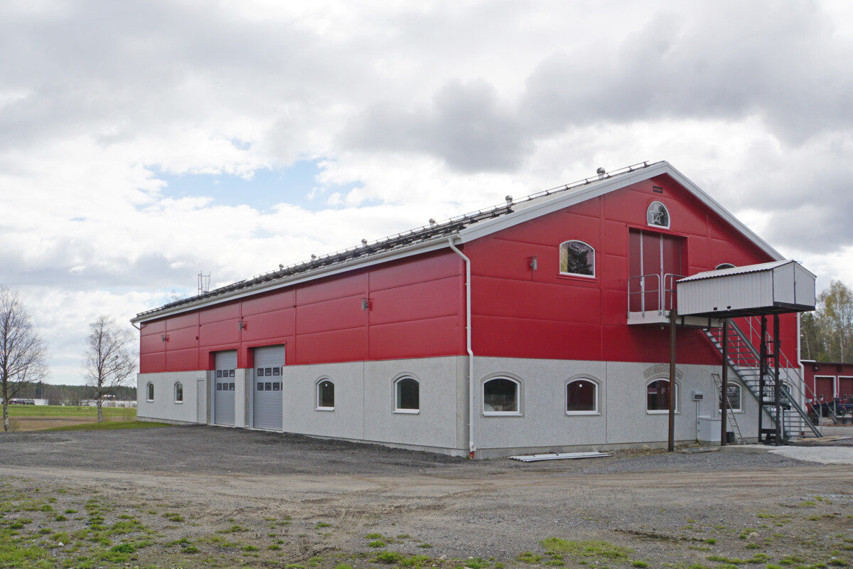 Maskinhall och gårdsverkstad, Umeå | BORGA