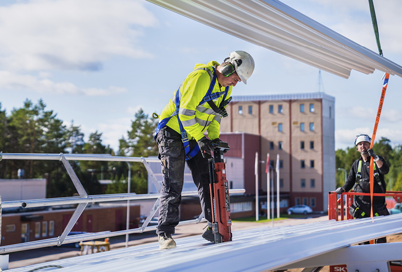 BORGA | Arbete högprofilplåt TR 136