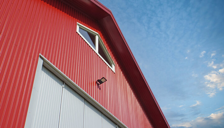 Maskinhall med kontor | BORGA